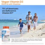 Doctor's Best Vitamin D3 2500IU with Vitashine D3, Non-GMO, Vegan, Gluten & Soy Free, Regulates Immune Function, Supports Healthy Bones, 60 Count - Image 4
