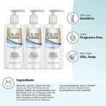 Olay Cleanse Gentle Foaming Face Cleanser for Sensitive Skin, Fragrance Free, 6.7 Fl Oz (Pack of 3) - Image 9