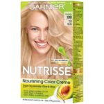 Garnier Nutrisse Nourishing Hair Color Creme, 100 Extra-Light Natural Blonde (Chamomile) (Packaging May Vary) - Image 11