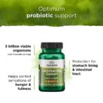 Swanson Lactobacillus Gasseri - Probiotic Supplement Supporting Digestive Health with 3 Billion CFU - Design-Release Satiety & Fat Metabolism Support - (60 Veggie Capsules) 2 Bottles - Image 4