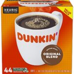Dunkin' Donuts 2091512 Original Blend Coffee K-Cup Pods Medium Roast 44/Box (006933) - Image 3