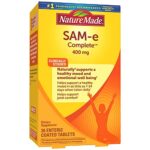 Nature Made SAM-e Complete 400 mg, Dietary Supplement for Mood Support, 36 Tablets, 36 Day Supply