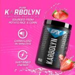 EFX Sports Karbolyn Fuel | Fast-Absorbing Carbohydrate Powder | Carb Load, Sustained Energy, Quick Recovery | Stimulant Free | 18 Servings (Strawberry) - Image 3