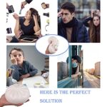 Anboor 5.5 Inches Jumbo Slow Rising Kawaii Sweet Scented Steamed Creamy Custard Bun Squishies,White 1 Pcs - Image 6