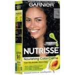 Garnier Nutrisse Nourishing Hair Color Creme, 11 Blackest Black (Packaging May Vary) - Image 9