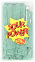 Sour Power Belts, Green Apple (150-Count Belts), 42.3-Ounce Tub