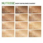 Garnier Nutrisse Nourishing Hair Color Creme, 90 Light Natural Blonde (Macadamia) (Packaging May Vary) - Image 5