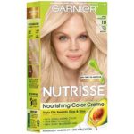 Garnier Nutrisse Nourishing Hair Color Creme, 111 Extra-Light Ash Blonde (White Chocolate) (Packaging May Vary) - Image 10