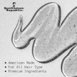 Gentlemen Republic 8oz Refined Gel - Professional Formula for 24 Hour Shine and Hold, Humidity Resistant, 100% Alcohol-Free and Never Flakes, Made in the USA - Image 3