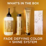 L'Oreal Paris Superior Preference Fade-Defying + Shine Permanent Hair Color, 5MB Medium Auburn, Pack of 1, Hair Dye - Image 6