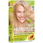 Garnier Nutrisse Nourishing Hair Color Creme, 100 Extra-Light Natural Blonde (Chamomile) (Packaging May Vary) - Image 10