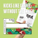 Zest 135mg High Caffeine Energy Leaf Blend - Pomegranate Mojito Green Tea - 20 Pack Bag - All Natural Strong Flavored Healthy Coffee Alternative Highly Caffeinated Substitute - Perfect for Keto - Image 6