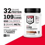 Muscle Milk Gainer Protein Powder, Chocolate, 32g Protein, 5 Pound - Image 2