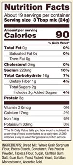 Bob's Red Mill Gluten Free Homemade Wonderful Bread Mix, 16 Ounce (Pack of 4) - Image 4