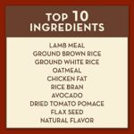 AvoDerm Natural Dry Dog Food, For Skin & Coat, Lamb & Rice Formula, 4.4 Pound - Image 4