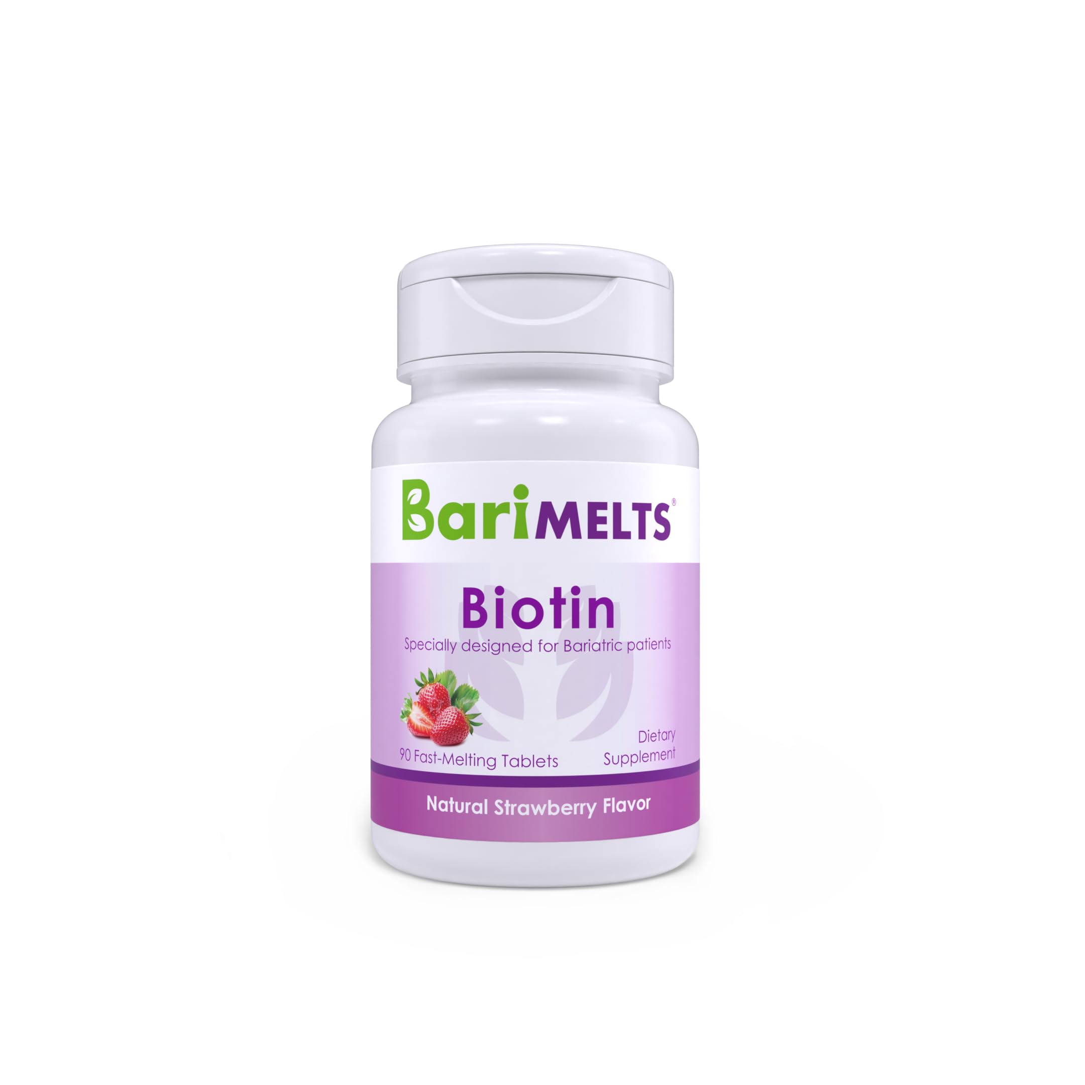 616BDTF0kTL.jpg BariMelts Biotin 5000mcg - 3 Month Supply (90 Fast-Dissolving Tablets) - Post-Op Bariatric Vitamins? - Image 1