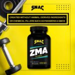 SNAC ZMA The Original Recovery & Sleep Supplement, Promotes Muscle Recovery, Immune Support & Restorative Sleep with Zinc, Magnesium & Vitamin B6 (90 Veggie Capsules) - Image 5