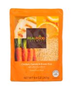 Real Food Blends Chicken, Carrots & Brown Rice - Pureed Food Meal for Feeding Tubes, 9.4 oz Pouch (Pack of 12 Pouches) - Image 3