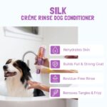 Bio-Groom Silk Creme Rinse Dog Conditioner ? Dog Bathing Supplies, Puppy Shampoo, Cat & Dog Grooming Supplies for Sensitive Skin, Cruelty-Free, Made in USA, Tearless Dog Products ? 12 fl oz 1-Pack - Image 5