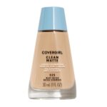 COVERGIRL Clean Matte Liquid Foundation Buff Beige 525, 1 oz (packaging may vary)