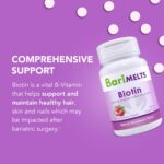 BariMelts Biotin 5000mcg - 3 Month Supply (90 Fast-Dissolving Tablets) - Post-Op Bariatric Vitamins? - Image 2