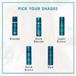 Rita Hazan Root Concealer Touch Up Spray - Instant Spray To Cover Up Roots - Quick Drying, Water-Resistant Formula - Temporary Hair Color Spray for Gray Roots - 2 oz. Root Spray Light Brown - Image 6