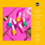 duri Nail Polish, 323 Sangria, Red Metallic Shimmer, Semi Sheer Coverage, Quick Drying, Lasting, 0.45 FL Oz Cosmetics - Image 4