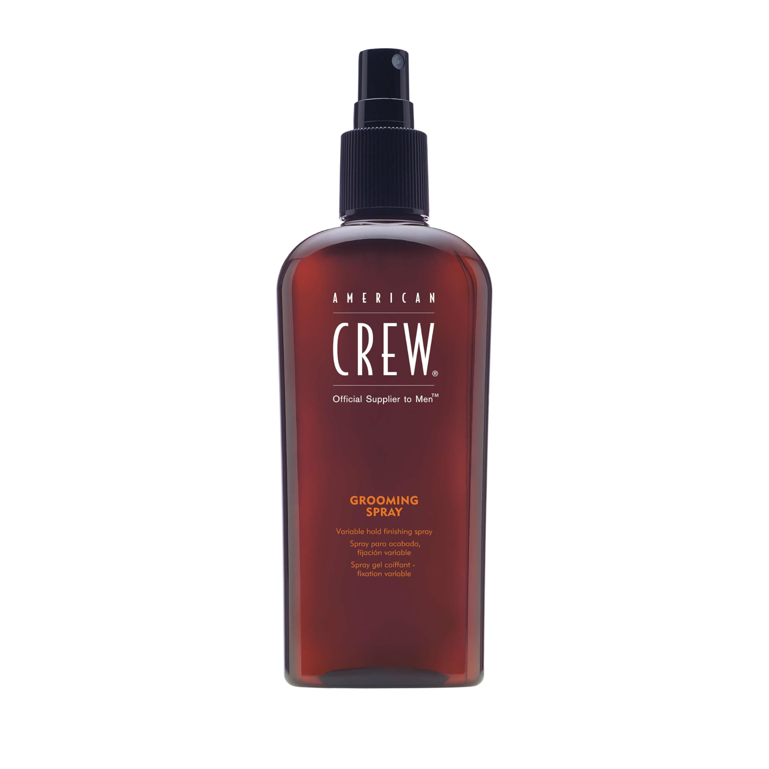 61hai7OBiL.jpg American Crew Men's Hair Spray, Variable Hold Grooming Spray, 8.45 Fl Oz - Image 1