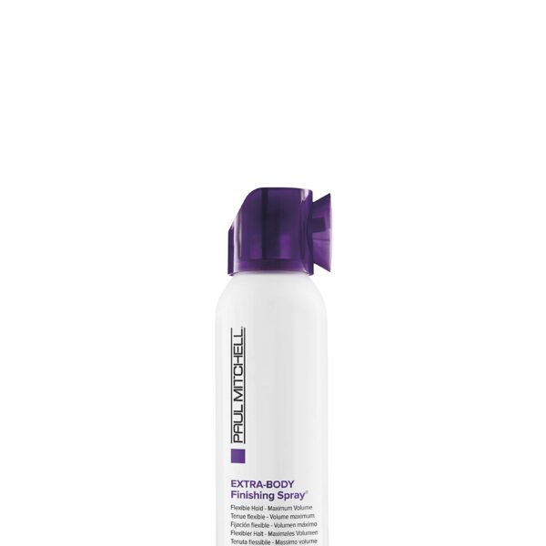 Paul Mitchell Extra-Body Finishing Spray, Flexible Hold, Maximum Volume, For Fine Hair, 3.7 oz