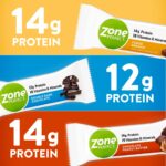 ZonePerfect Protein Bars, 12-14g Protein, 18-19 Vitamins & Minerals, Nutritious Snack Bar, Double Dark Chocolate, Fudge Graham, Chocolate Peanut Butter, 36 Bars - Image 2