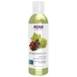 NOW Solutions, Grapeseed Oil, Skin Care for Sensitive Skin, Light Silky Moisturizer for All Skin Types, 4-Ounce