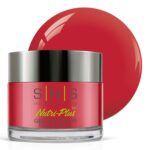 SNS Nail Dip Powder, Gelous Color Dipping Powder - Candy Pop (Red) - Long-Lasting Dip Nail Color Lasts 14 Days - Low-Odor & No UV Lamp Required - 1oz