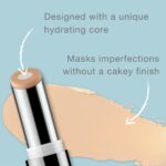 Neutrogena Hydro Boost Hydrating Concealer Stick for Dry Skin, Oil-Free, Lightweight, Non-Greasy and Non-Comedogenic Cover-Up Makeup with Hyaluronic Acid, 20 Light, 0.12 Oz - Image 5