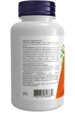 NOW Supplements, Ginkgo Biloba 120 mg, Double Strength, Non-GMO Project Verified, 100 Veg Capsules - Image 3