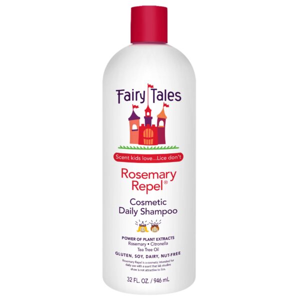 Fairy Tales Rosemary Repel Daily Kids Shampoo? Kids Like the Smell, Lice Do Not, 32 fl oz. (Pack of 1)