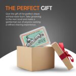 Gentleman Jon 3.7 Ounce Alum Block in Plastic Case | Upgrade Your Shave - Soothing Aftershave Solution for Shaving Razor Burn Relief - Travel Friendly Durable Plastic Case Included - Image 2