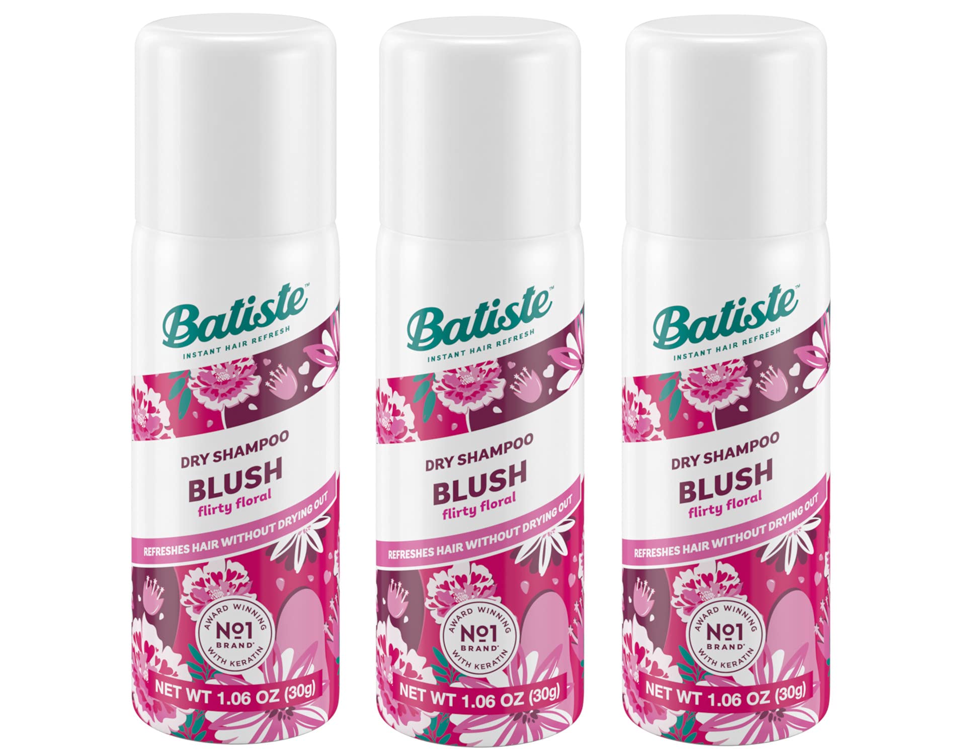 71MTCqCce7L.jpg Batiste Dry Shampoo - Floral & Fruity Blush 1.6oz (PACK OF 3) - Image 1