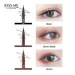 Heorine Make by Kissme Waterproof Smooth Liquid Eyeliner, Japanese Eye Makeup for Smudge-free, Super Keep 01 Jet Black - Image 8