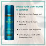 Rita Hazan Root Concealer Touch Up Spray - Instant Spray To Cover Up Roots - Quick Drying, Water-Resistant Formula - Temporary Hair Color Spray for Gray Roots - 2 oz. Root Spray Light Brown - Image 3