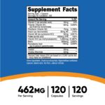 Nutricost High Potency Vitamin B Complex 462mg, 120 Capsules - with Vitamin C - Energy Complex - Image 2