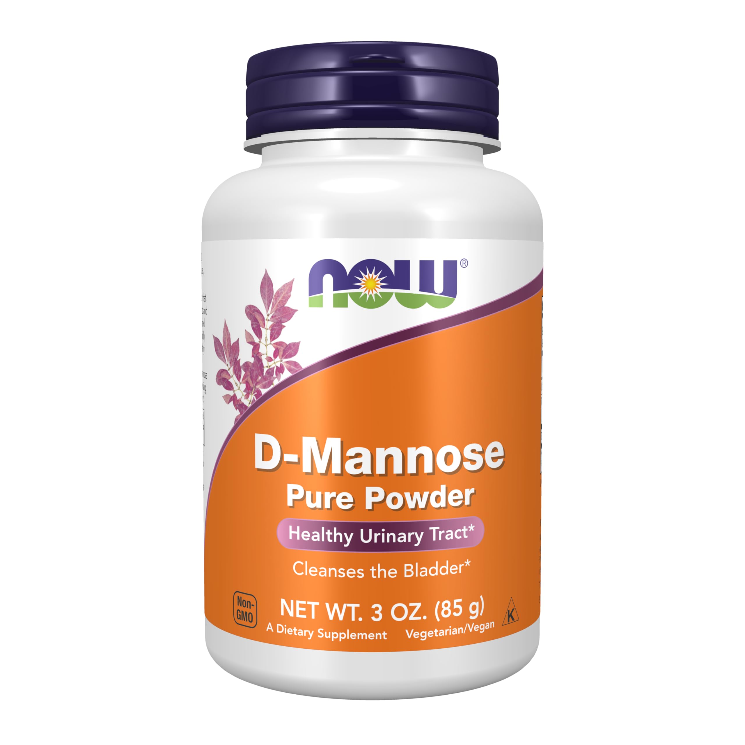 71W0JRRyMfL.jpg NOW Supplements, D-Mannose Powder for Immune Support, Non-GMO Project Verified, Healthy Urinary Tract*, 3-Ounce - Image 1