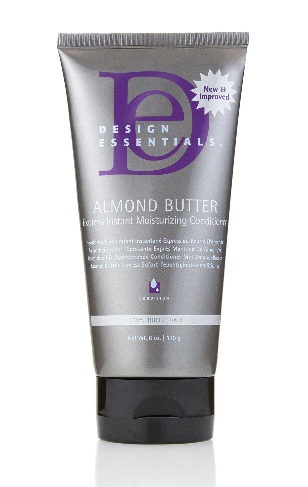71eE-wmJScL.jpg Design Essentials Almond Butter Express Instant Moisturizing Conditioner, 6 Ounces - Image 1