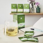 Palais des Th?s - Th? des Alizes - Premium Gourmet Green Tea with White Peach, Kiwi, Watermelon, and Flower Petals - 20 Count Biodegradable Tea Bags Box - Image 3