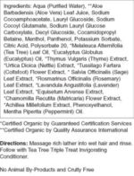 GIOVANNI Tea Tree Triple Treat Invigorating Shampoo - Cooling Peppermint, Eucalyptus & Rosemary, Helps Strengthen & Rejuvenate Hair & Scalp, Salon Quality, Paraben Free - 8.5 oz (1 Pack) - Image 3