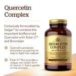 Solgar Quercetin Complex with Ester-C Plus, Unique Synergistic Formulat Immune Health Support, 100 Vegetable Capsules - Image 3