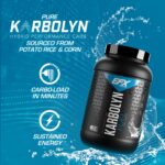 EFX Sports Karbolyn Fuel | Fast-Absorbing Carbohydrate Powder | Carb Load, Sustained Energy, Quick Recovery | Stimulant Free | 37 Servings (Neutral) - Image 3