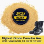 Lincoln Shoe Polish Wax - 2-1/8 oz | Made in USA Since 1925 - Brown - Image 3
