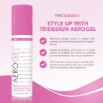 TRI Design Aerogel Hairspray - Extra Hold, Free & Clear Hairspray for Men and Women, Volume Fixer & Non-Sticky Essentials, Flexible Hold Bottle, Scented - (3oz, Pack of 1) - Image 2