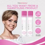 TRI Design Aerogel Hairspray - Non-Toxic Hair Finishing Spray for Styling, Volumizing and Holding Curly Hair with Flexible Hold - For Women and Men - Pack of 2 (10.5 Oz) - Image 3