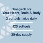 Life Extension Super Omega-3 Plus EPA/DHA Fish Oil, Sesame Lignans, Olive Extract, Krill & Astaxanthin - Heart, Brain & Joint Health Support - Gluten-Free, Non-GMO - 120 Softgels - Image 4
